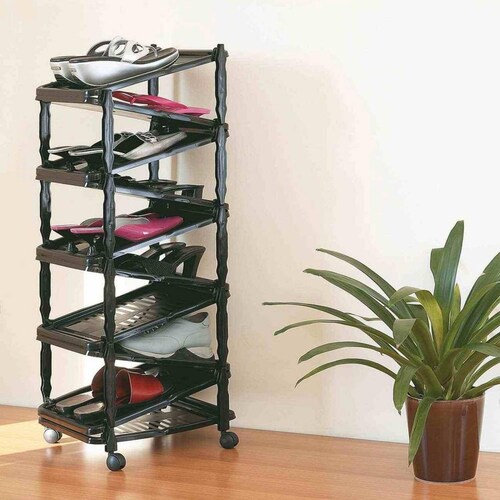 RACK ZAPATERA EXTENDIBLE 10 PARES ZAPATOS FACIL ARMAR