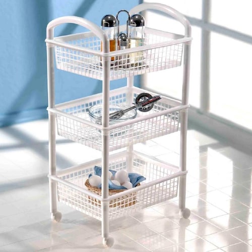 Carrito De Cocina Frutero Organizador Multiusos 4 Niveles 