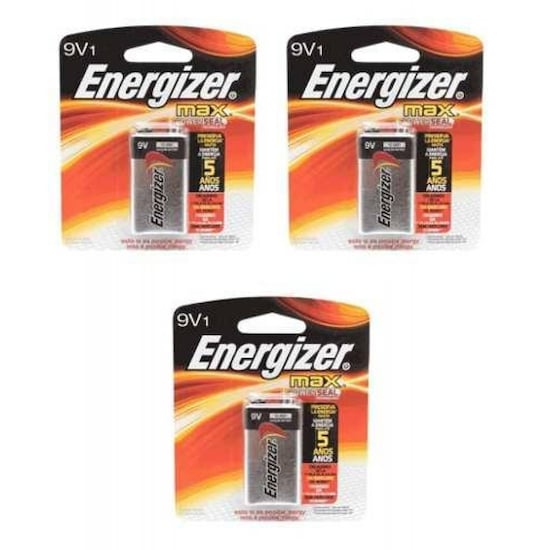 PILA ENERGIZER MAX 9V BLISTER 1 PIEZA