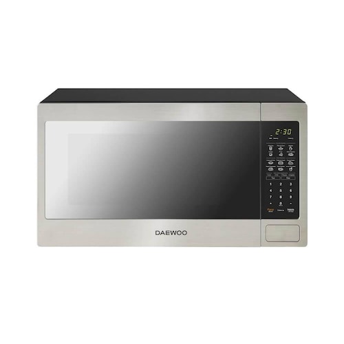 Microondas Daewoo Chef Mexicano Kor-16 Negro Y Acero Inoxidable 45.3l 127v 