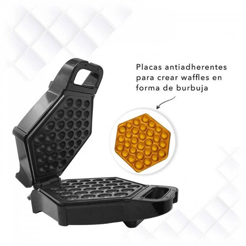 Waflera De Burbujas Rca Rc-90 Antiadherentes 