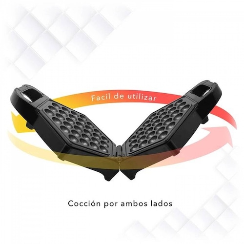 Waflera De Burbujas Rca Rc-90 Antiadherentes 
