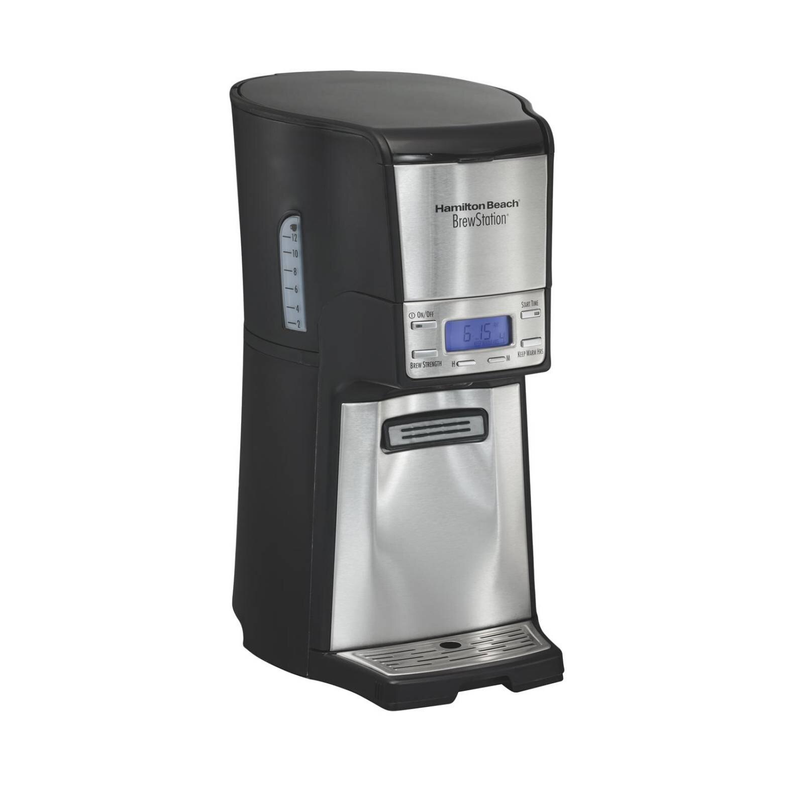 Cafetera programable brewstation hamilton beach 48465 Sears