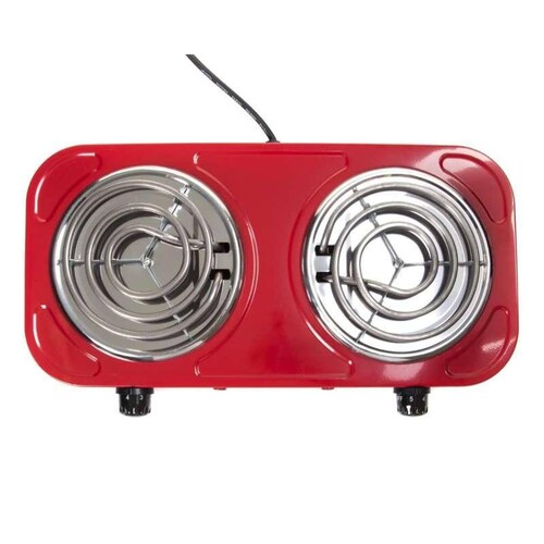 Parrilla Estufa Electrica Doble Taurus Alpha Duo 