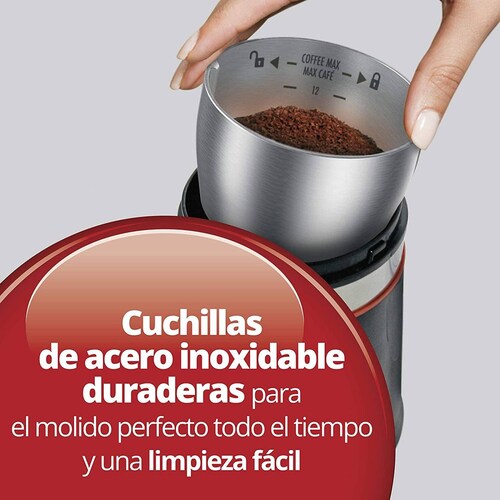 Molino De Grano De Cafe Y Especias Hamilton Beach 80393 
