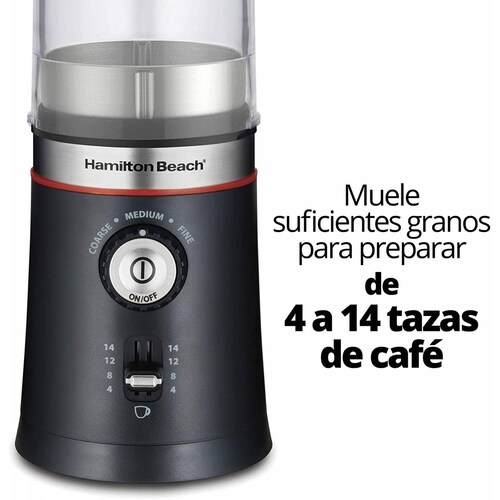 Molino De Grano De Cafe Y Especias Hamilton Beach 80393 