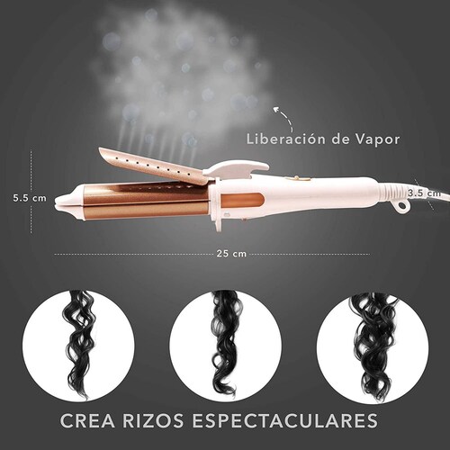 Estilizador 2 En 1 Rca Rcp-26 Plancha Y Rizador 