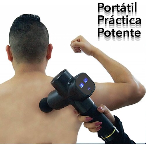 Pistola Masajeadora De Músculos Relajante Rehabilitacion Rc-Mg1 