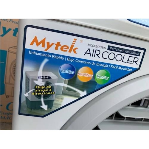 Ventilador Enfriador De Aire Portatil Mytek 3399 60 Lt Pro 