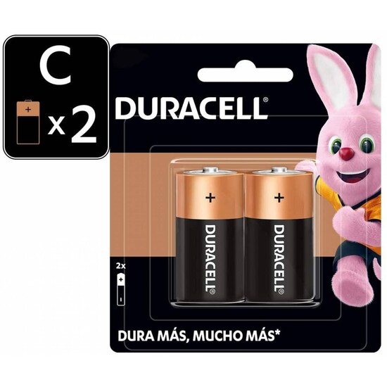 PILA ALCALINA PLUS BL2 LR14 REF,CK2PLUS/MN1400 DURACELL – Soldufer