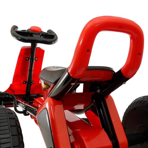 Go Kart Eléctrico Para Niños Montable Ajustable Con Luces Hw