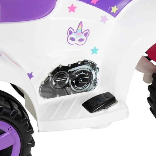 Moto Eléctrica Montable Infantil Para Niña Unicornio 