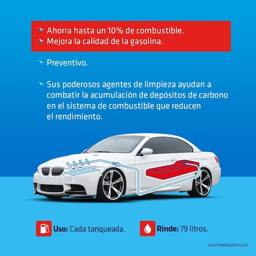 Aditivo Y Tratamiento Para Combustible Gasolina Stp 155ml 
