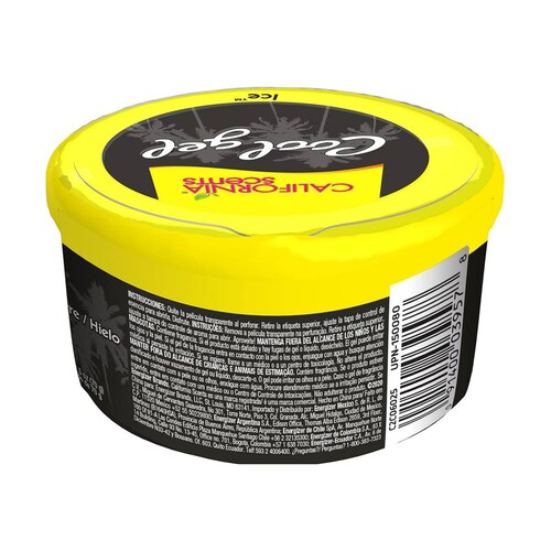 Aromatizante En Gel California Scents 2.5oz Aroma Ice Lata 