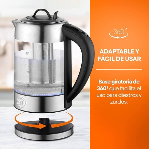 HERVIDOR ELECTRICO MASTERCHEF MK-K-2ST AJUSTE TEMP 