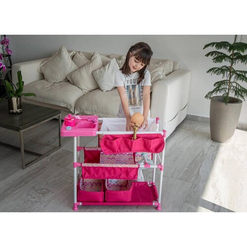 Bañera Cambiador Juguetes Muñecas Prinsel 4002 