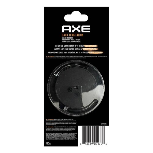 Aromatizante Para Coche Gel Axe Aroma Teamplation Chocolate 