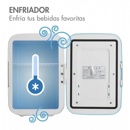 Mini Refrigerador Rca Rc-4r Calienta Enfria Comida Medicina 