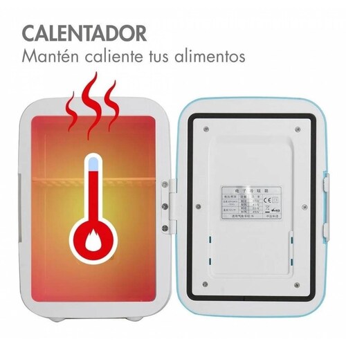 Mini Refrigerador Rca Rc-4r Calienta Enfria Comida Medicina 