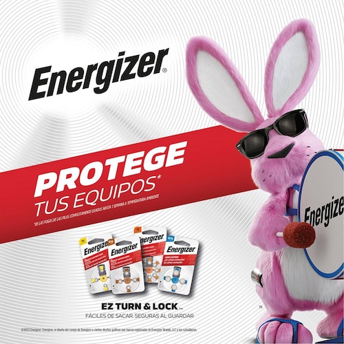 Pila Energizer Auditiva A312 Con 48 Pilas Botón 