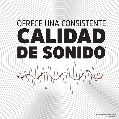 Pila Energizer Auditiva A312 Con 48 Pilas Botón 