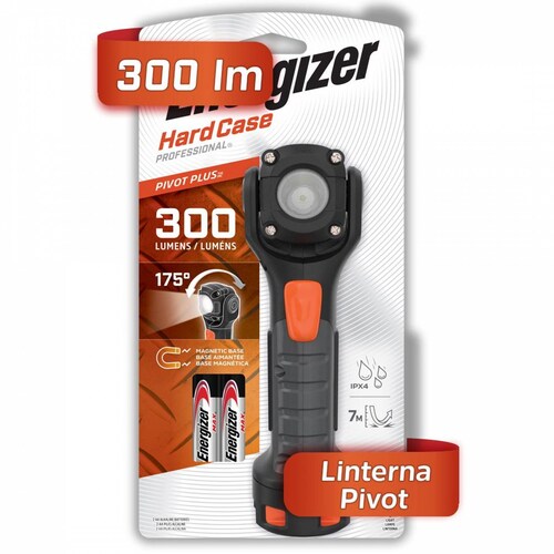 LINTERNA ENERGIZER DE USO RUDO HCSW21E 300 LUM 3 EN 1 