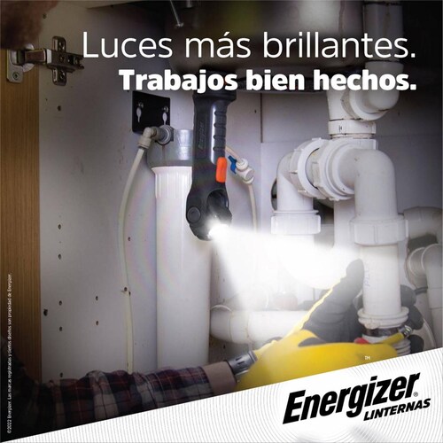 LINTERNA ENERGIZER DE USO RUDO HCSW21E 300 LUM 3 EN 1 