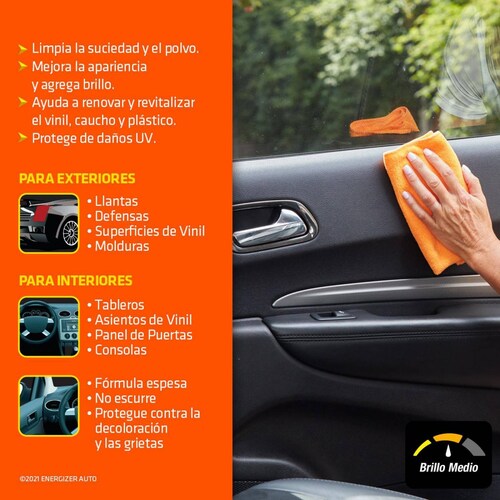 12 Protectores Armor All Spray Limpiador Interior 295ml 