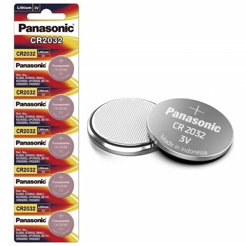 Pila Panasonic Cr2032 Tira Con 100 Unidades 3v 