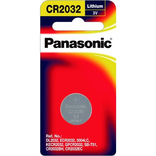 Pila Panasonic Litio Cr2032 Con 6 Unidades 3v 