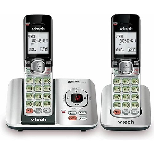 Teléfono inalambrico VTech CS-6592 2 AURICULARES DECT 6.0 
