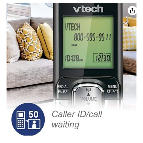 Teléfono inalambrico VTech CS-6592 2 AURICULARES DECT 6.0 
