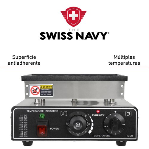 MAQUINA MINI HOTCAKE SWISS NAVY SNMWAF ELECTRICA PARA 25 PZS 