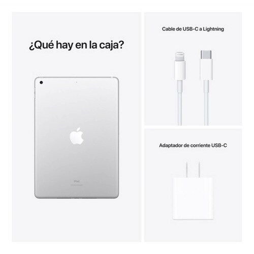 Apple iPad 9  Generación 10 2 Pul Wi fi 64gb Color Plata