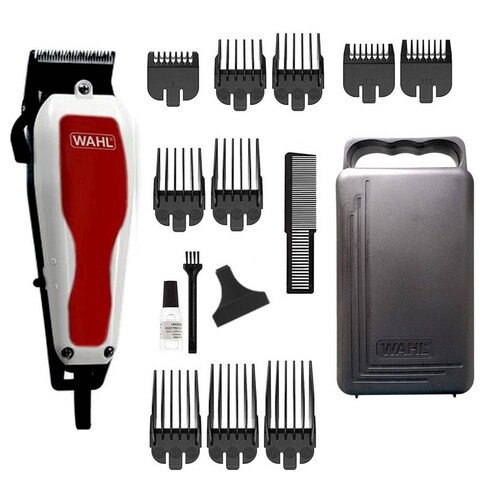Maquina Para Cortar Cabello Y Barba Kit Completo 17 Piezas 