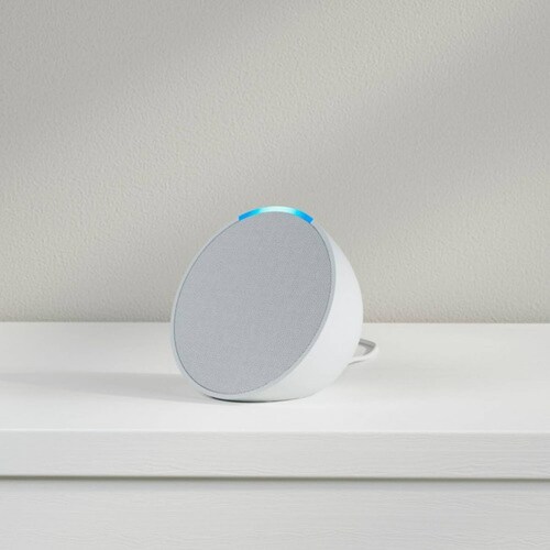 Echo Pop | Parlante inteligente y compacto con sonido definido y Alexa |  Lavanda