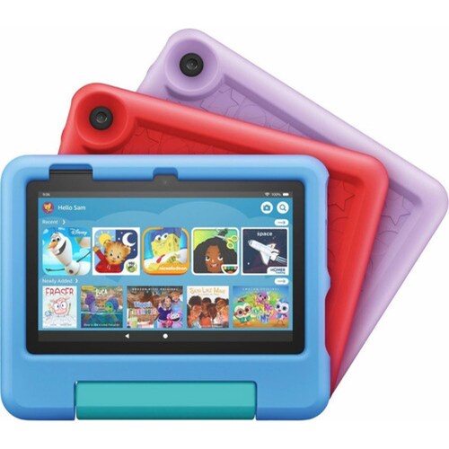 Tablet Amazon Fire Kids 7 Pul Wifi 16 Gb Edad 3 7 Años Rojo