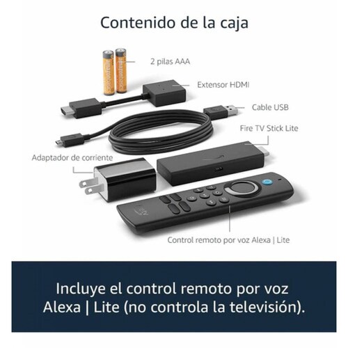 Reproductor  Multimedia Fire Tv Stick Alexa Lite