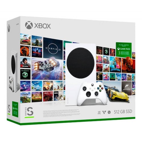 Consola Xbox Series S 512 GB Blanco con 3 Meses de Game Pass