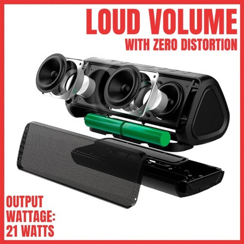 Bocina Oontz Angle 3 Ultra Bluetooth Inalámbrico Portátil