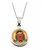 Medalla D La Virgen De Guadalupe Plateada Acero 