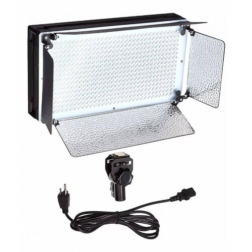 Lampara 500 Leds Para Video Con Dimer Integrado Y Tripie 