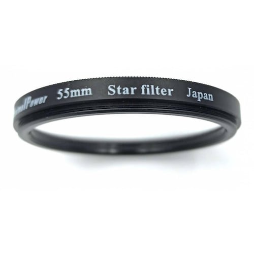 Filtro Fotografía Estrella 4 Picos 55mm Japan 