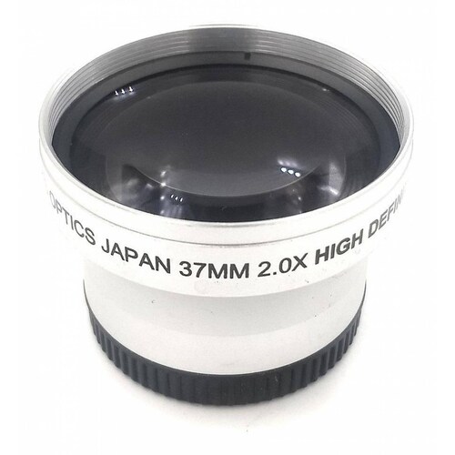 Lente Telefoto 2x 37mm Japan Para Video Cámara Foto 