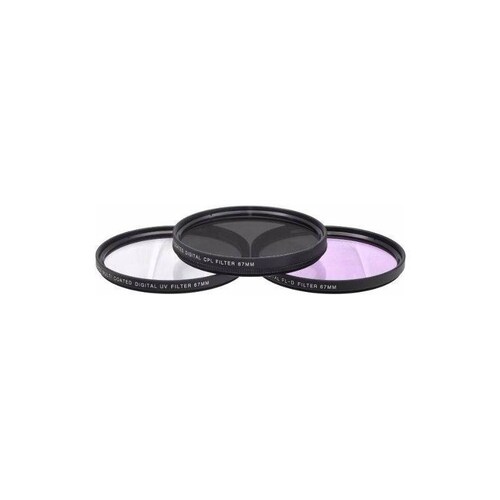 Kit De 3 Filtros 67mm Uv- Cpl- Fld 