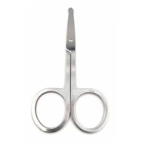 Tijeras Bigoteras Y Nasales Profesional De Acero Inoxidable 