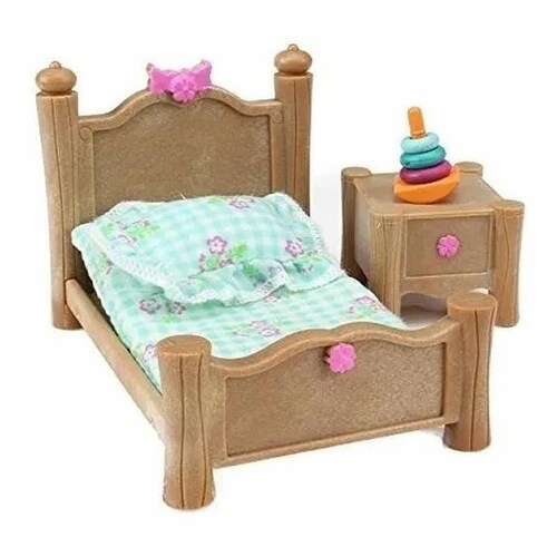 Sala De Estar Y Cuarto De Niños Lil Woodzeez Juguete 