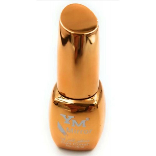 Esmalte Para Uñas Barniz Tipo Espejo Color Metalico Colors Café Mirror brown
