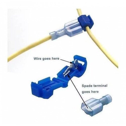 Conectores De Empalme De Cable Tap In Crimp Quick Splice 