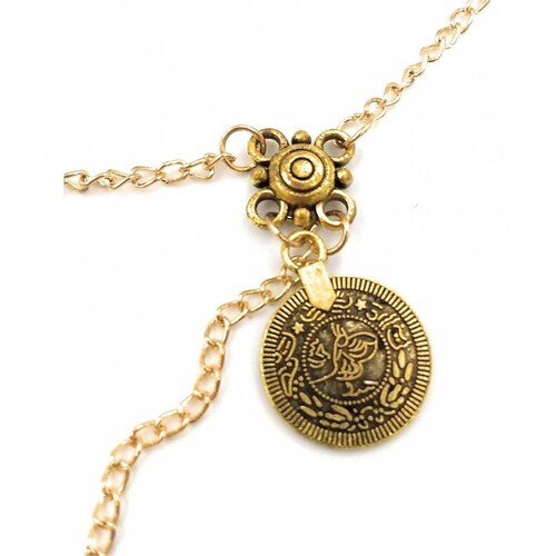 Body Chain Cadena Con Dijes Para Una Pierna Moda Mujer 
